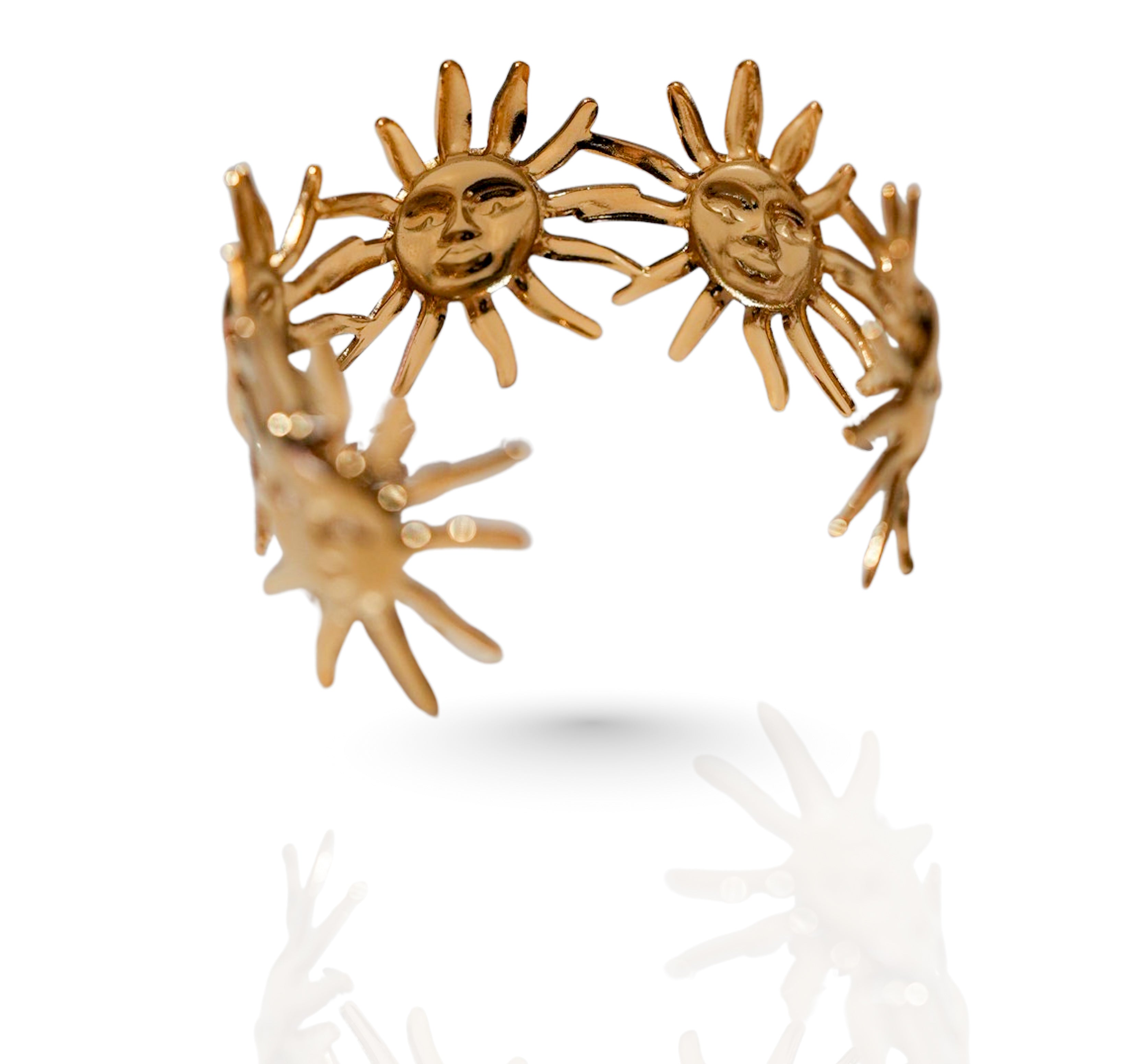 Celestial Cuff - 18k Gold