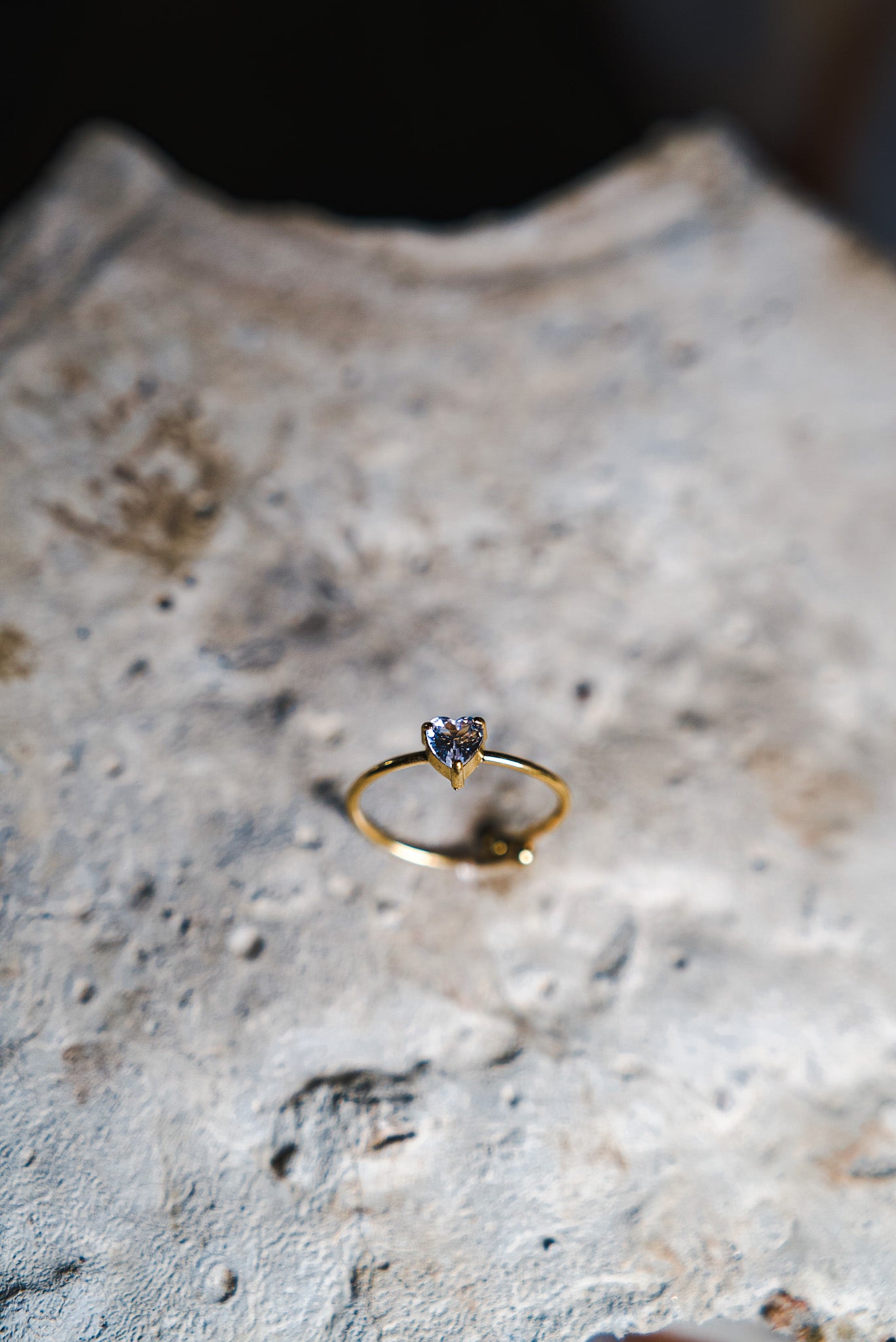 Sweetheart Stud Ring