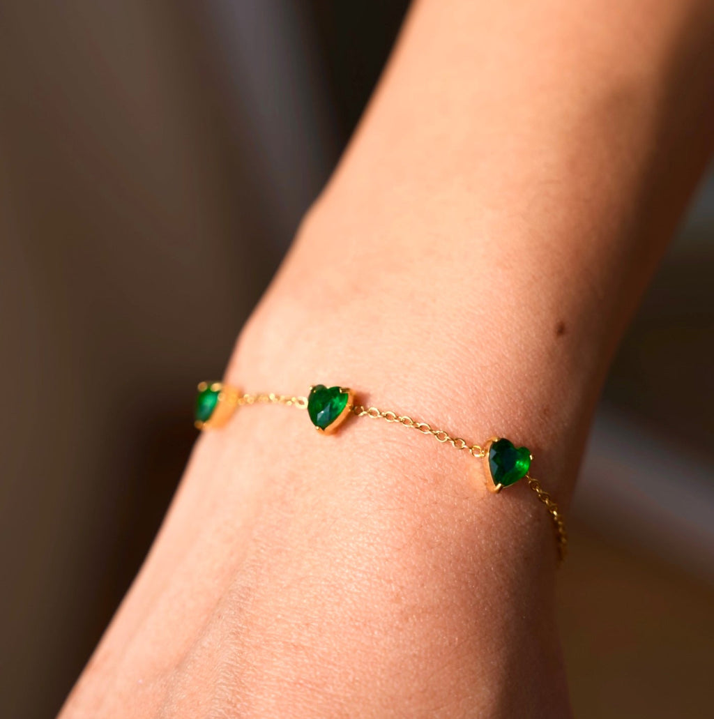 Trinity Heart Bracelet