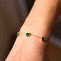 Trinity Heart Bracelet