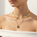 Luna Solitaire Necklace