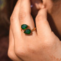 Emerald Embrace Ring