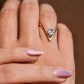 Starlit Drop Ring