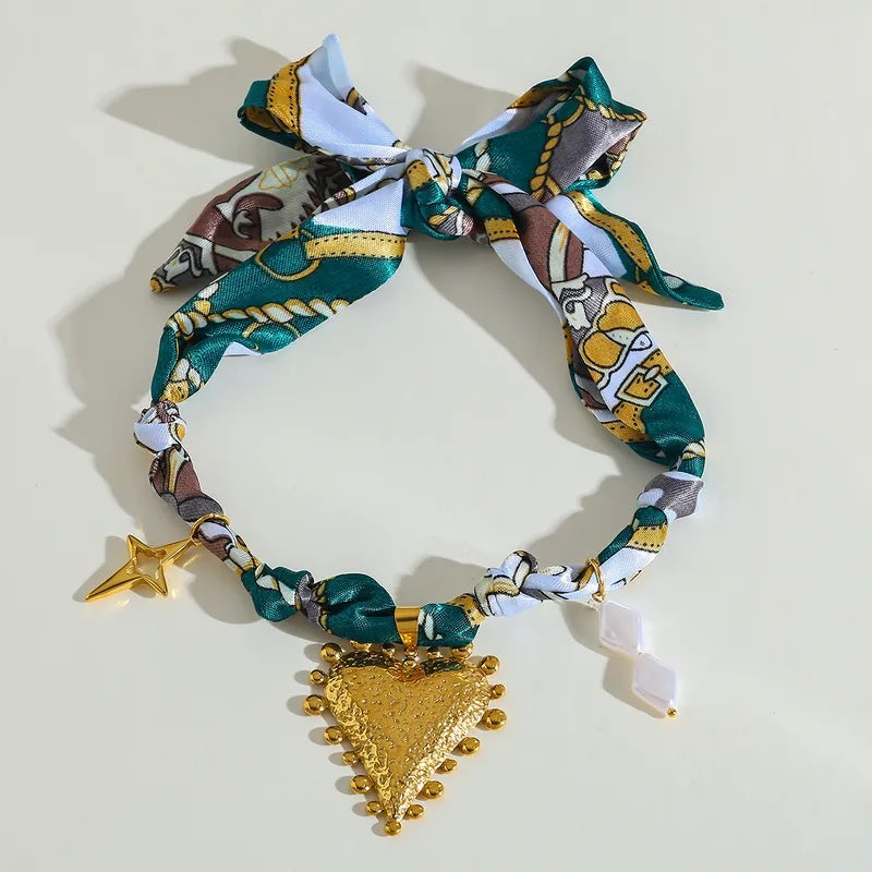 Boho Talisman Necklace - 18k Gold Plated