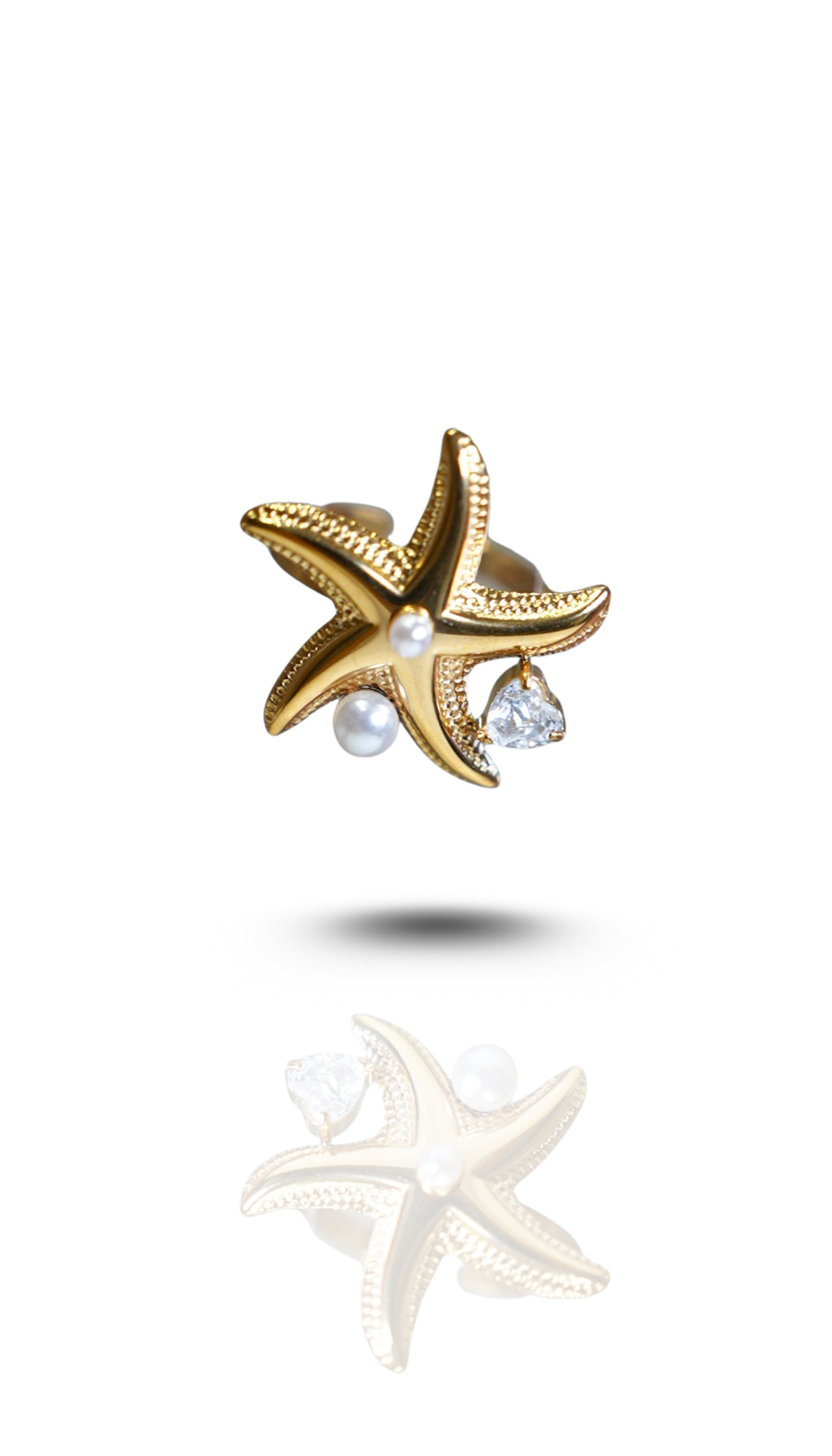 Solar Flare Rings - 18k Gold Plated