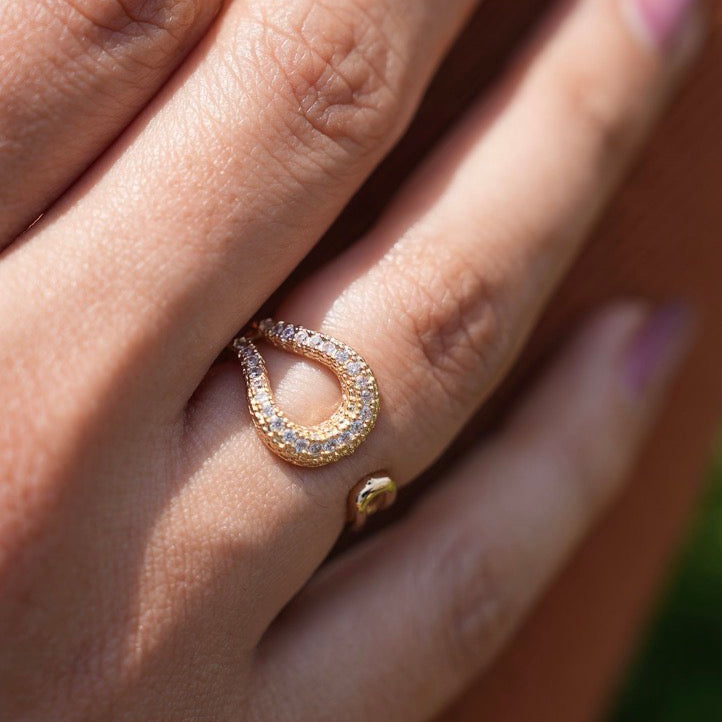 Crystals Aura Ring