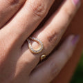 Crystals Aura Ring