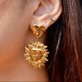 Renaissance Heart Earrings