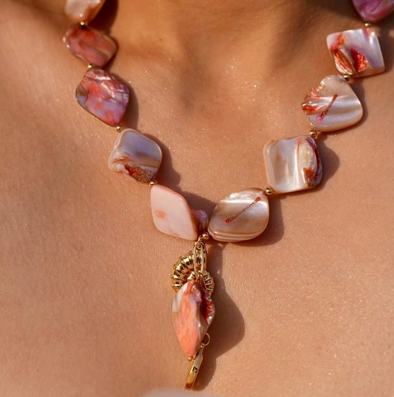 Ethereal Seashell Charm