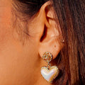 Vintage Hearts Earrings