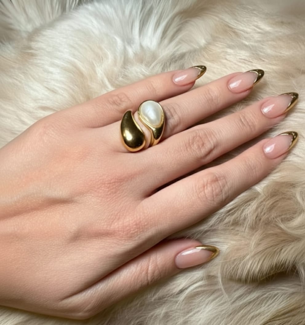 Aurea Flow Ring - 18k Gold